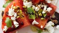 Pistachio Feta Watermelon Salad Recipe Thumbnail