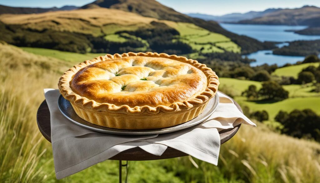 New Zealand meat pie