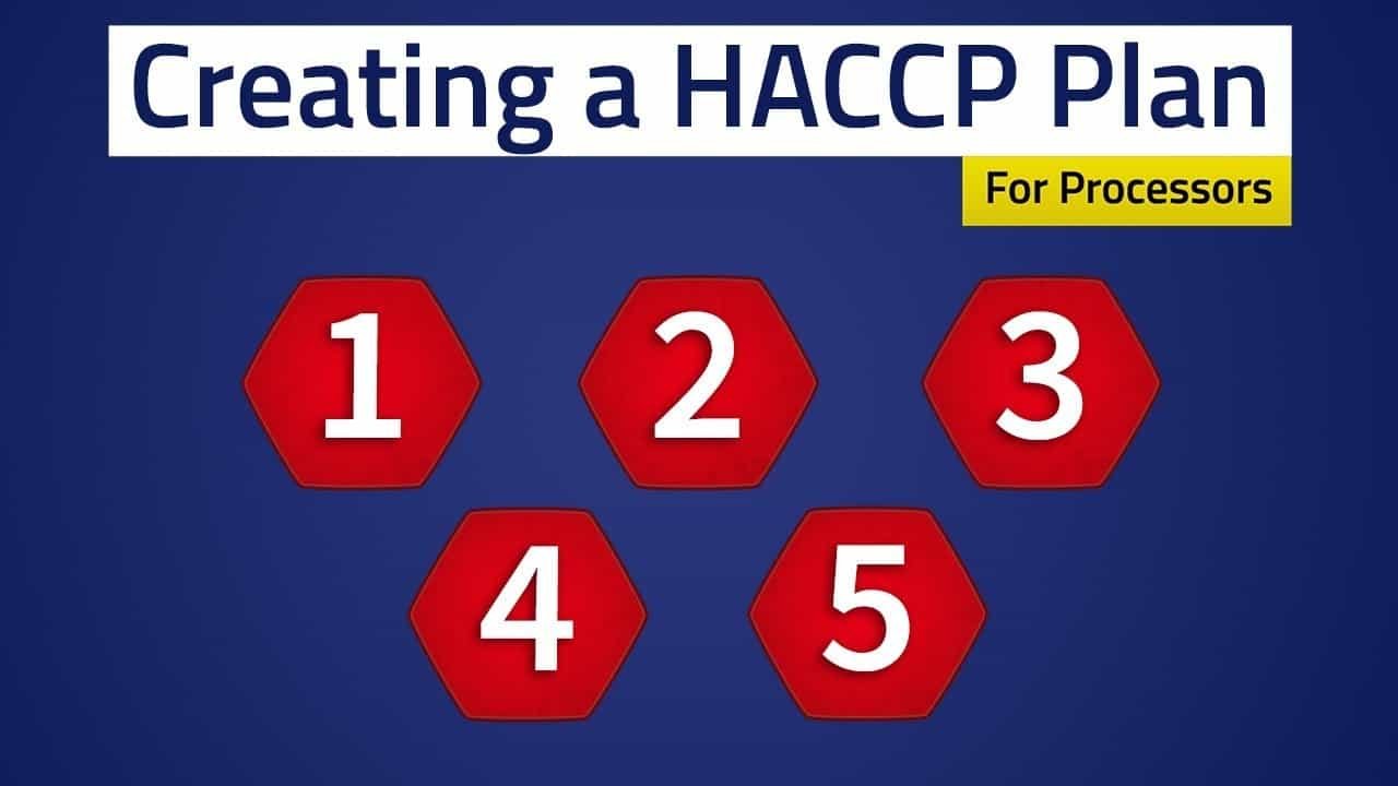 What HACCP principle is addressed when ensuring panned food?