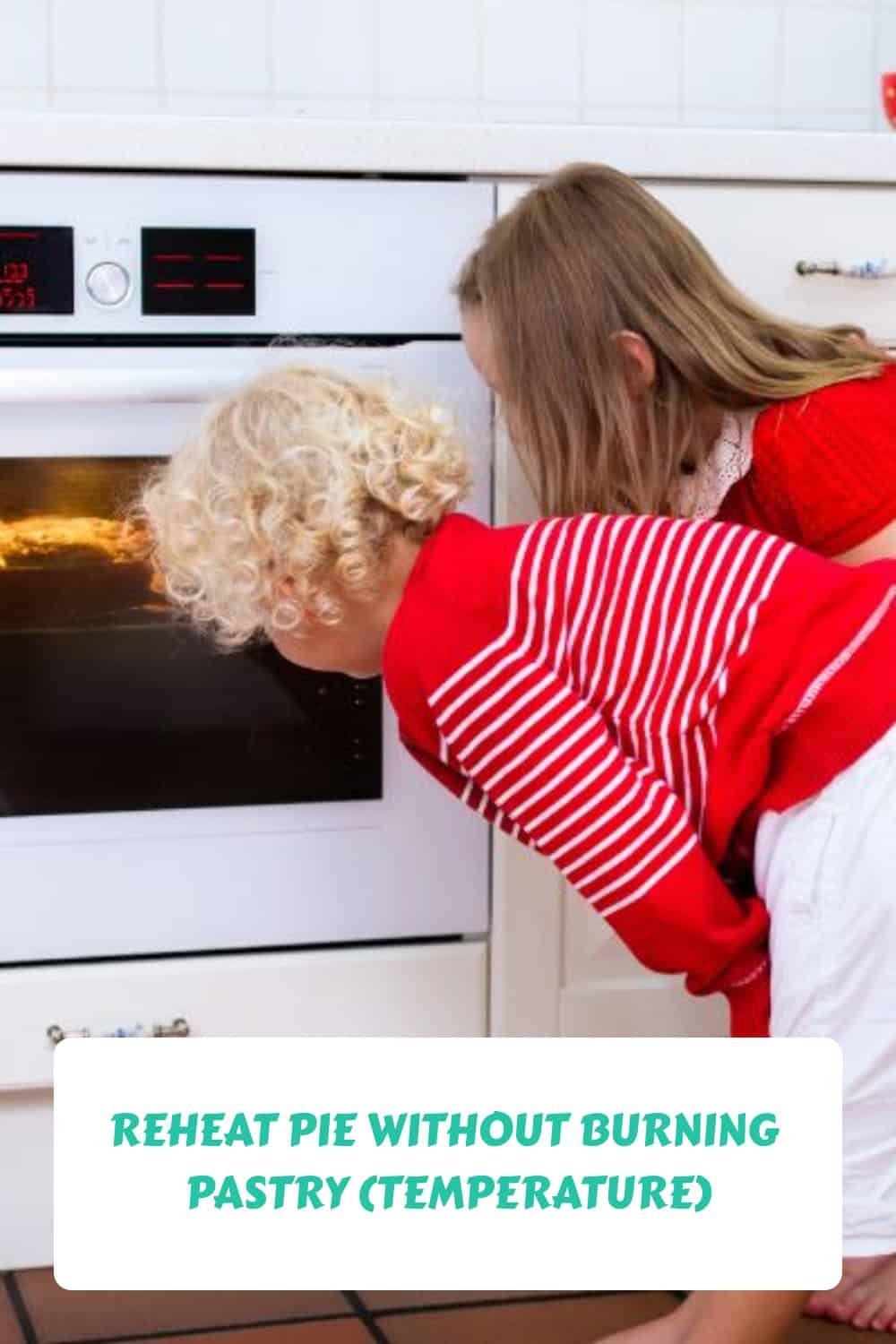 Reheat Pie Without Burning Pastry (Temperature)