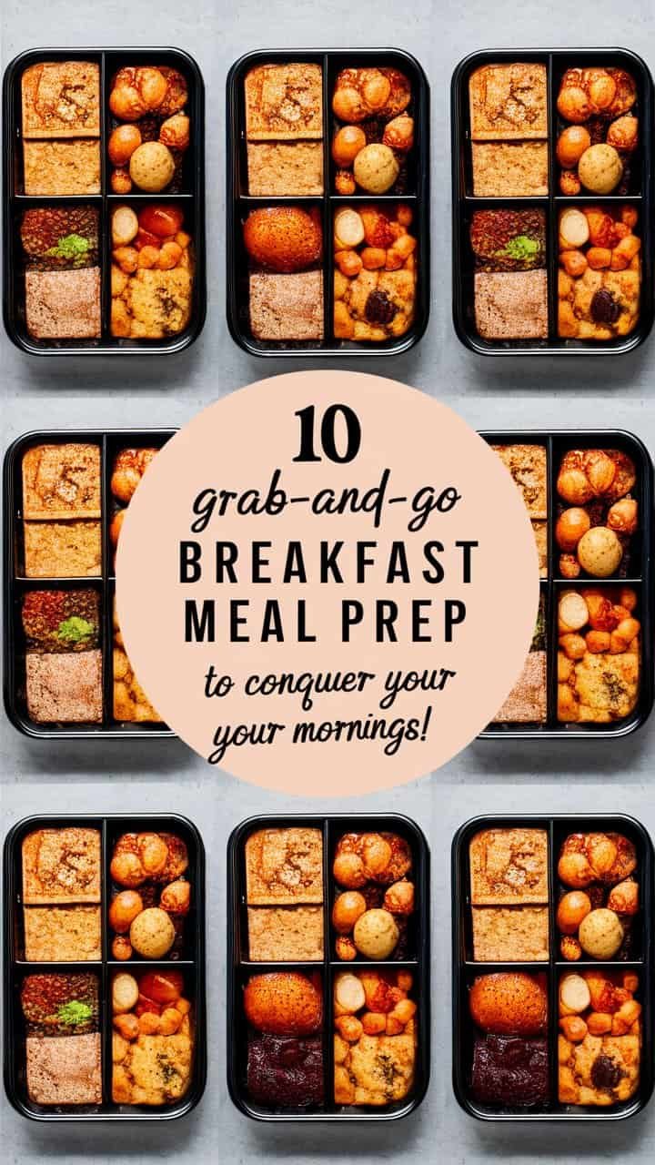 10 Grab-and-Go Breakfast Meal Prep Ideas to Conquer Your Mornings!
