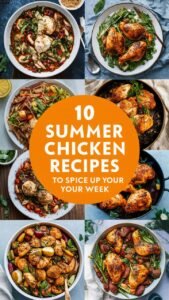 30 Summer Chicken Recipes to Spice Up Your Week