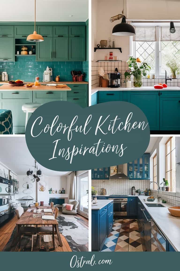15 Colorful Kitchen Inspirations to Transform Your Space