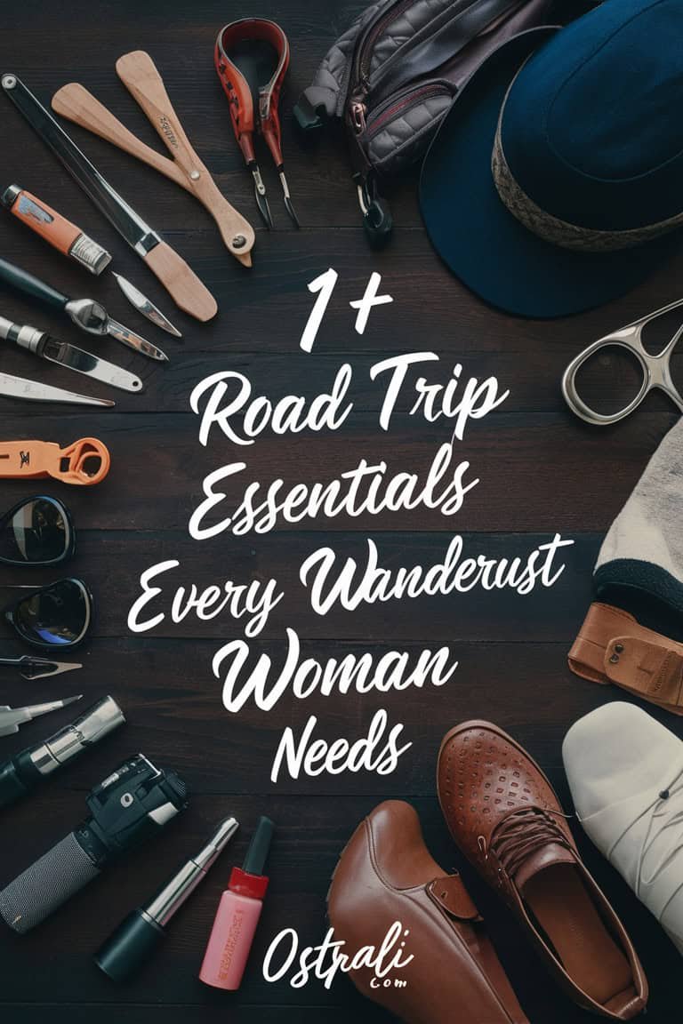 11+ Road Trip Essentials Every Wanderlust Woman Needs - ostrali.com