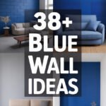 38+ Blue Wall Ideas to Transform Your Home Sanctuary - ostrali.com blue-wall-ccccc-62884