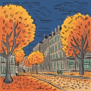 9 Fall Drawings to Inspire Your Inner Artist - ostrali.com