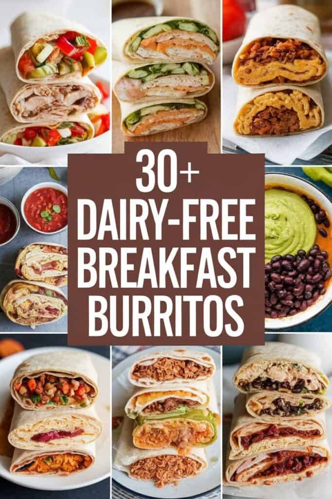 30+ Delicious Dairy Free Breakfast Burritos You Need to Try! (List)