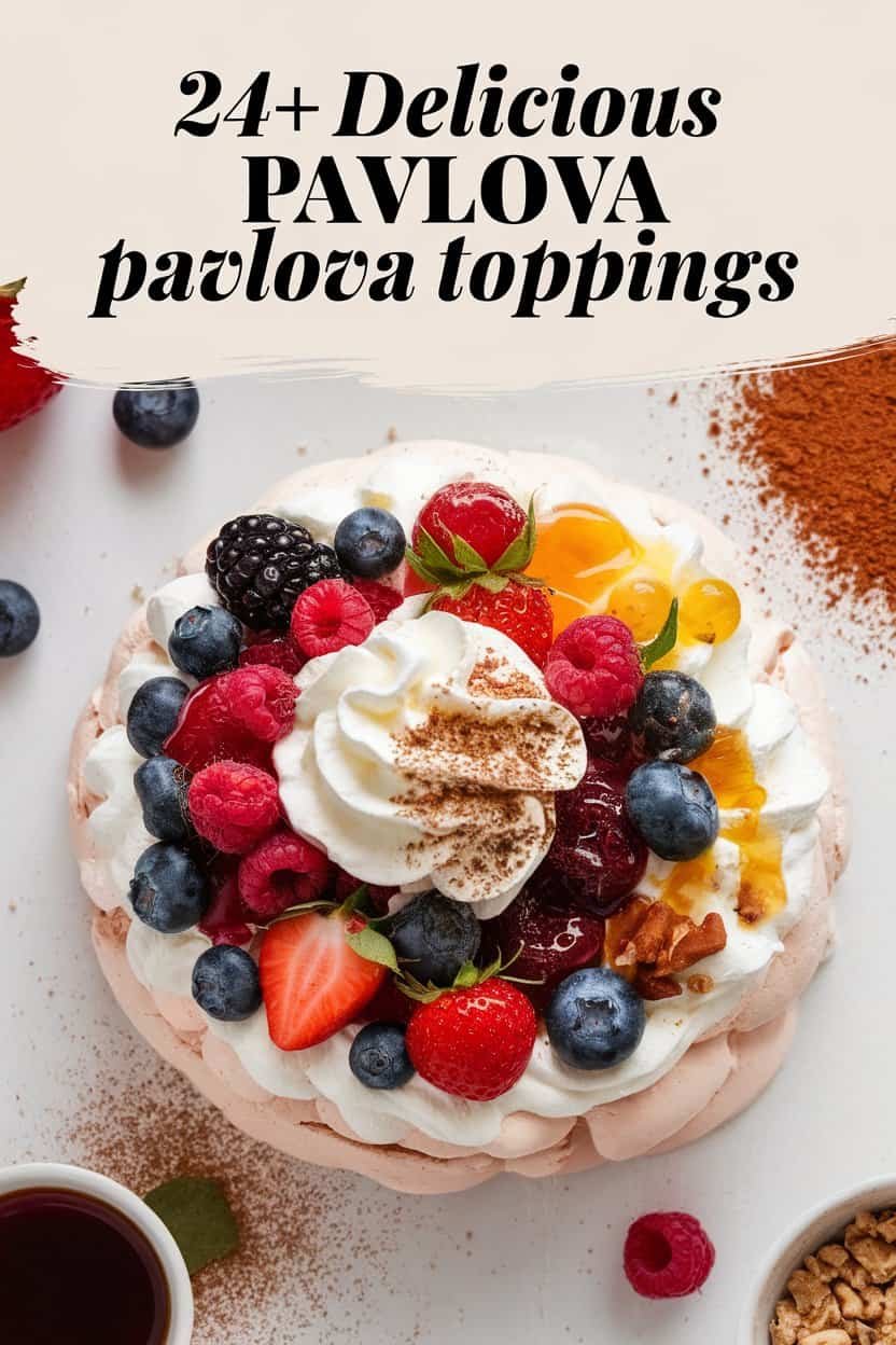 24+ Delicious Pavlova Toppings to Brighten Your Day (List)