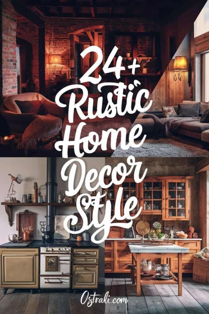 24 Inspiring Rustic Home Decor Style Ideas