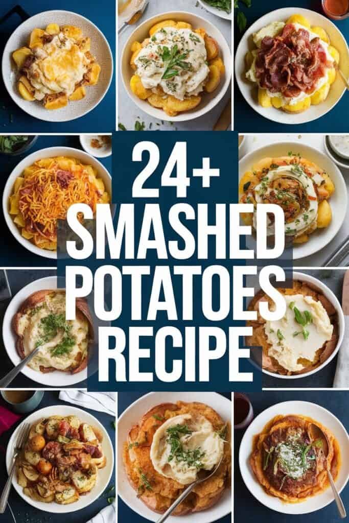 24+ Amazing Smashed Potatoes Recipe for Every Occasion (List)