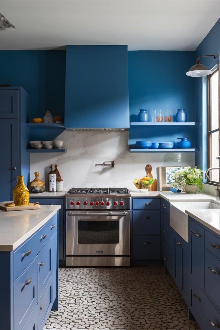 Charming Blue Kitchenware