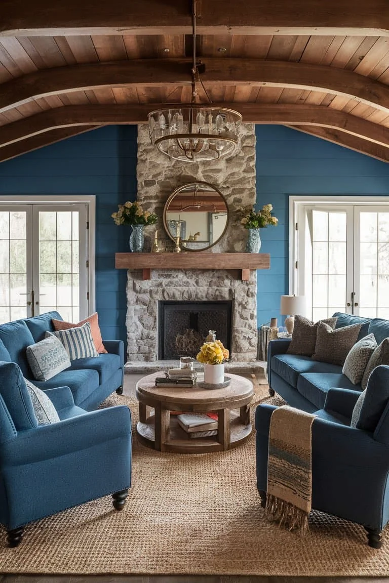 Rustic Blue Furniture Accents Rustic Blue Furniture Accents