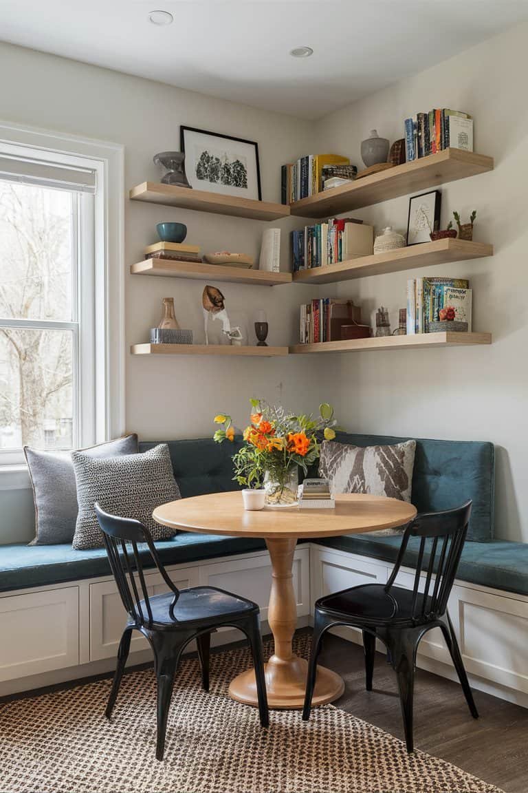 Floating Shelves for a Modern Touch