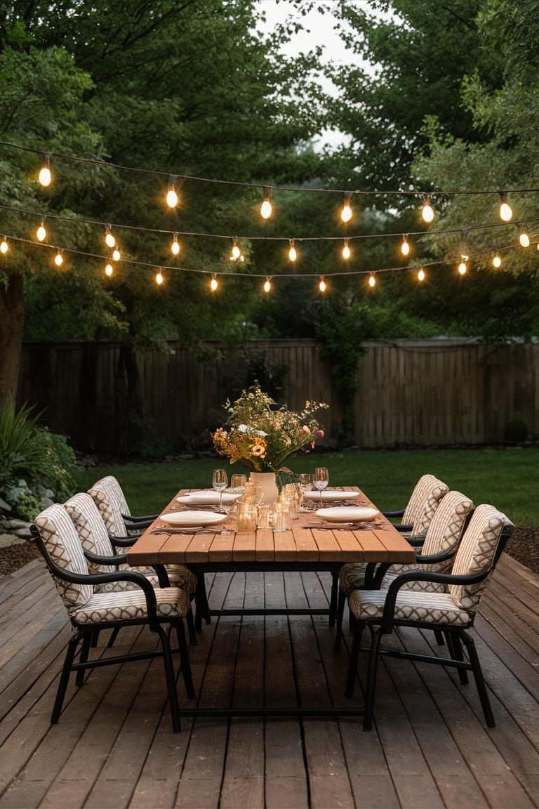 Set the Scene with String Lights