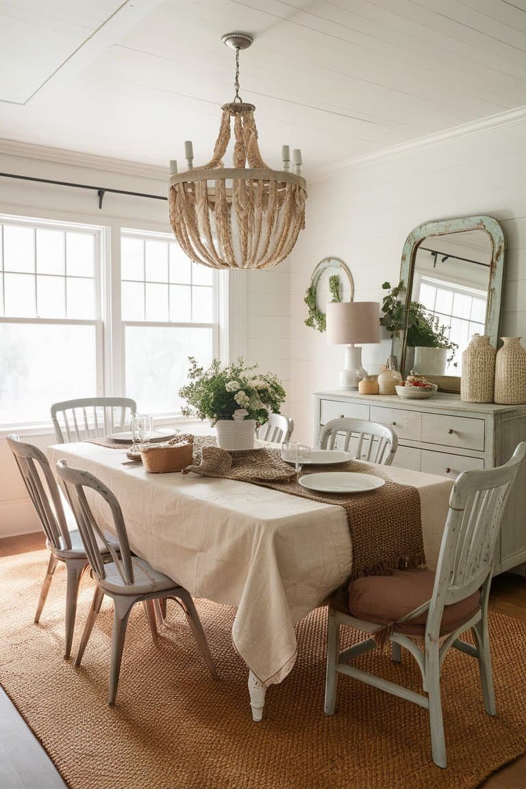 Farmhouse Feel with Shabby Chic Decor