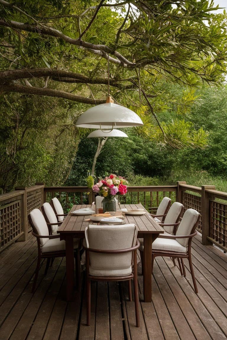 Garden Dining with Nature