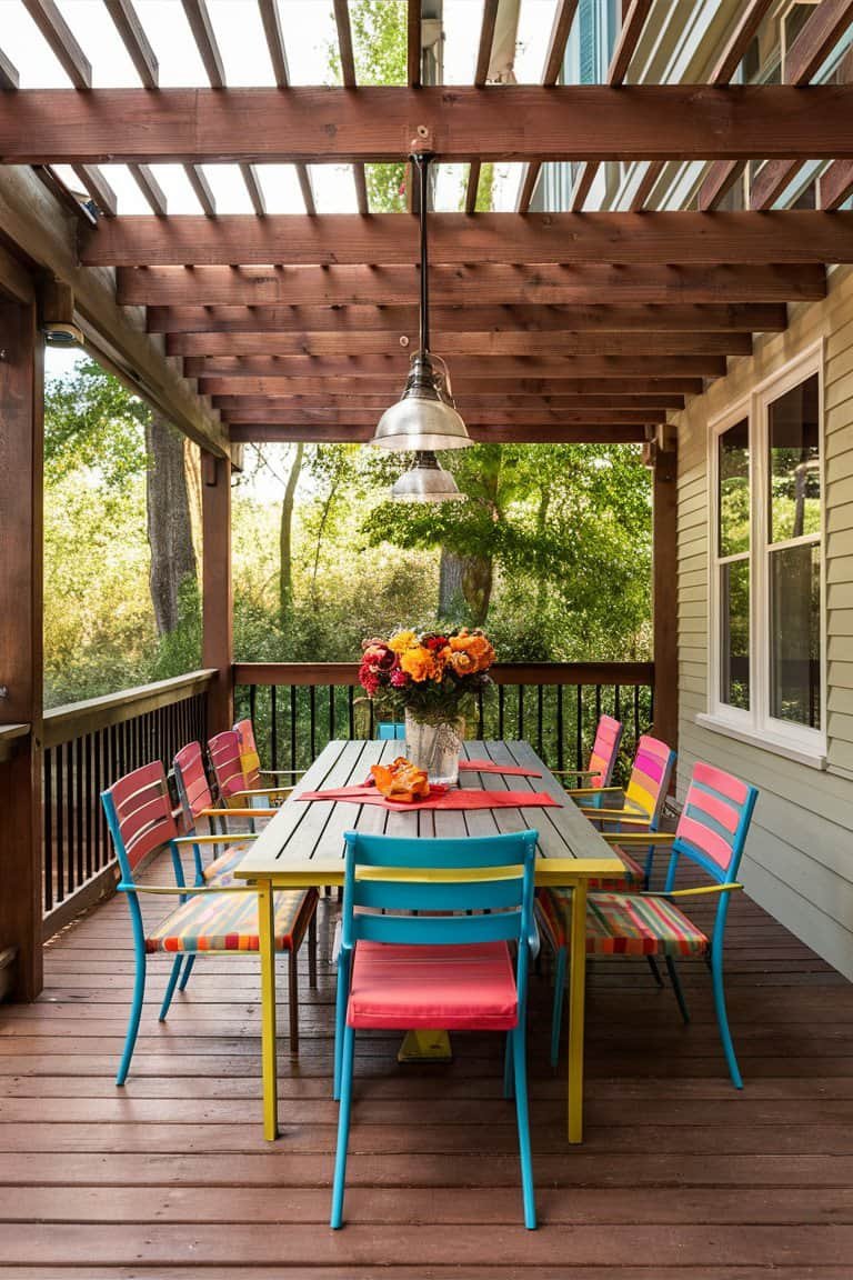 Colorful Outdoor Furniture