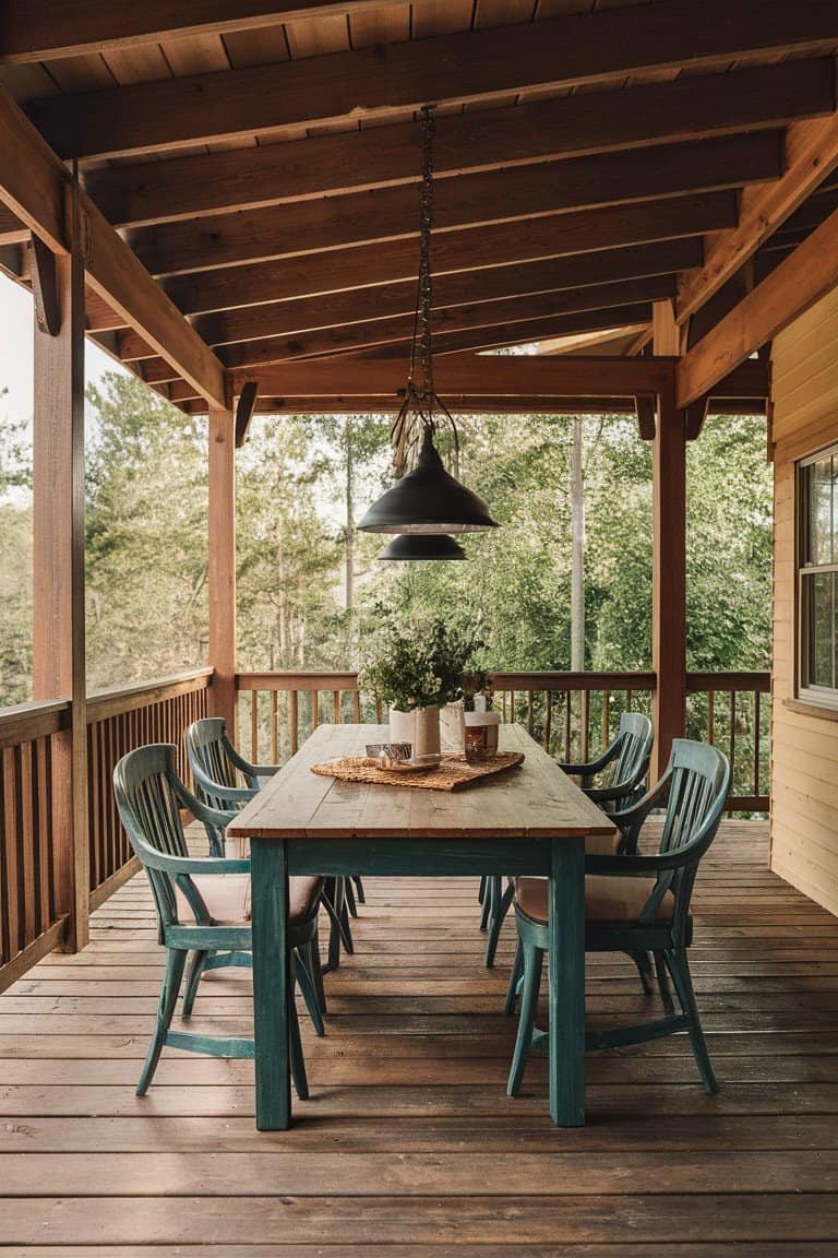 Farmhouse-Style Dining Table