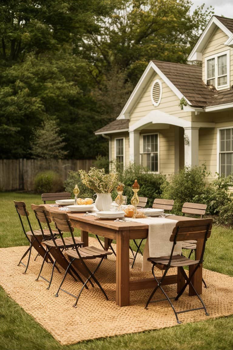 Charming Harvest Table