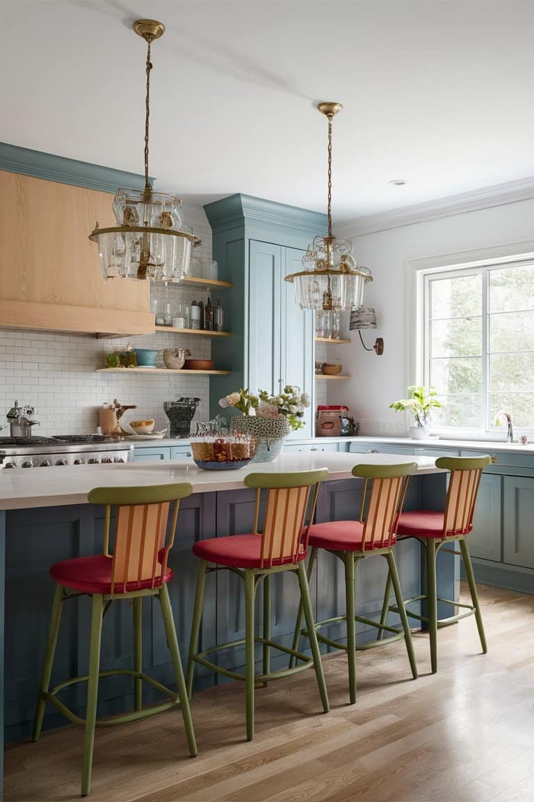 Colorful Bar Stools