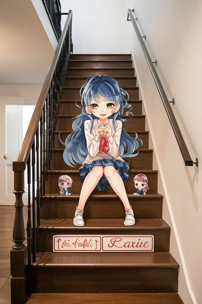 Custom Stair Stickers