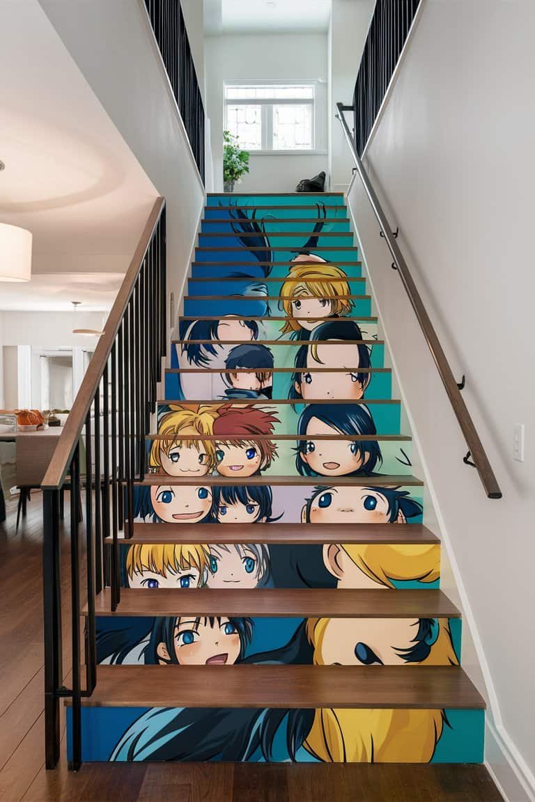 Chibi Art Stair Risers Chibi Art Stair Risers