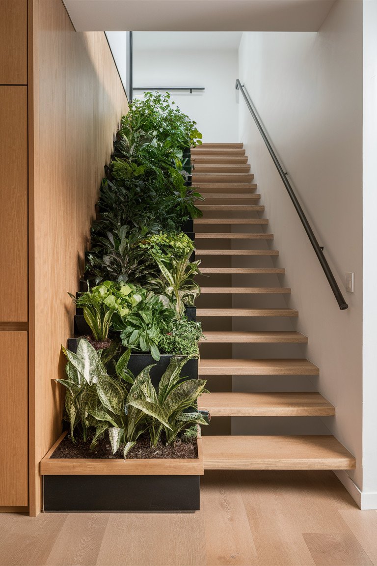 Staircase Planters