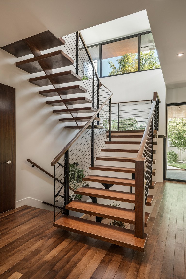 Floating Staircase Elegance