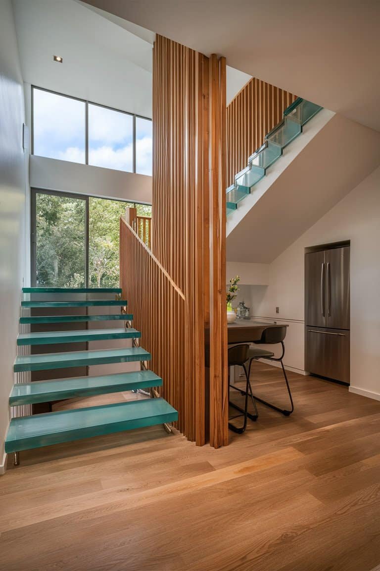 Glass Stair Treads for a Modern Edge