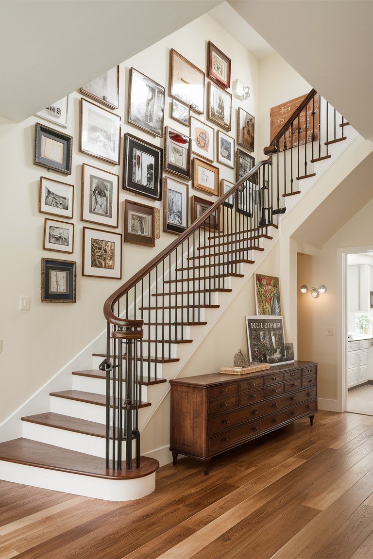 Staircase Gallery Wall