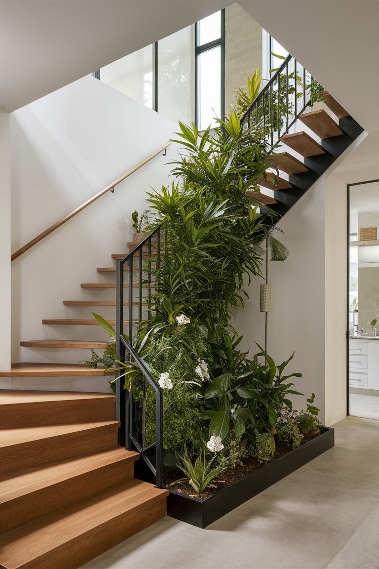 Staircase Planters