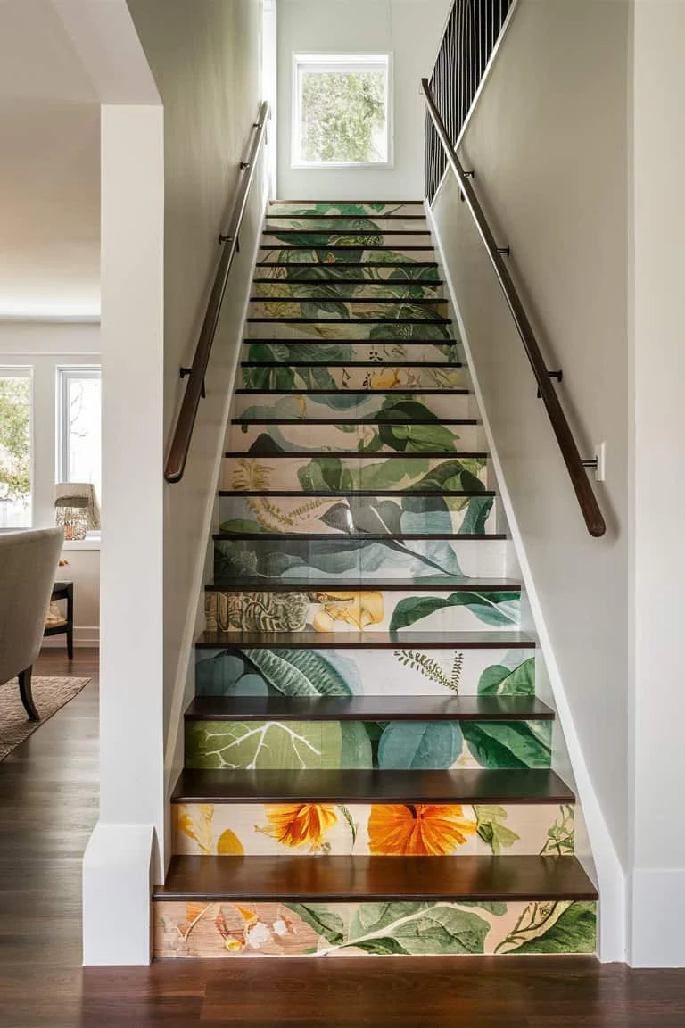 Nature-Inspired Stair Risers Nature-Inspired Stair Risers