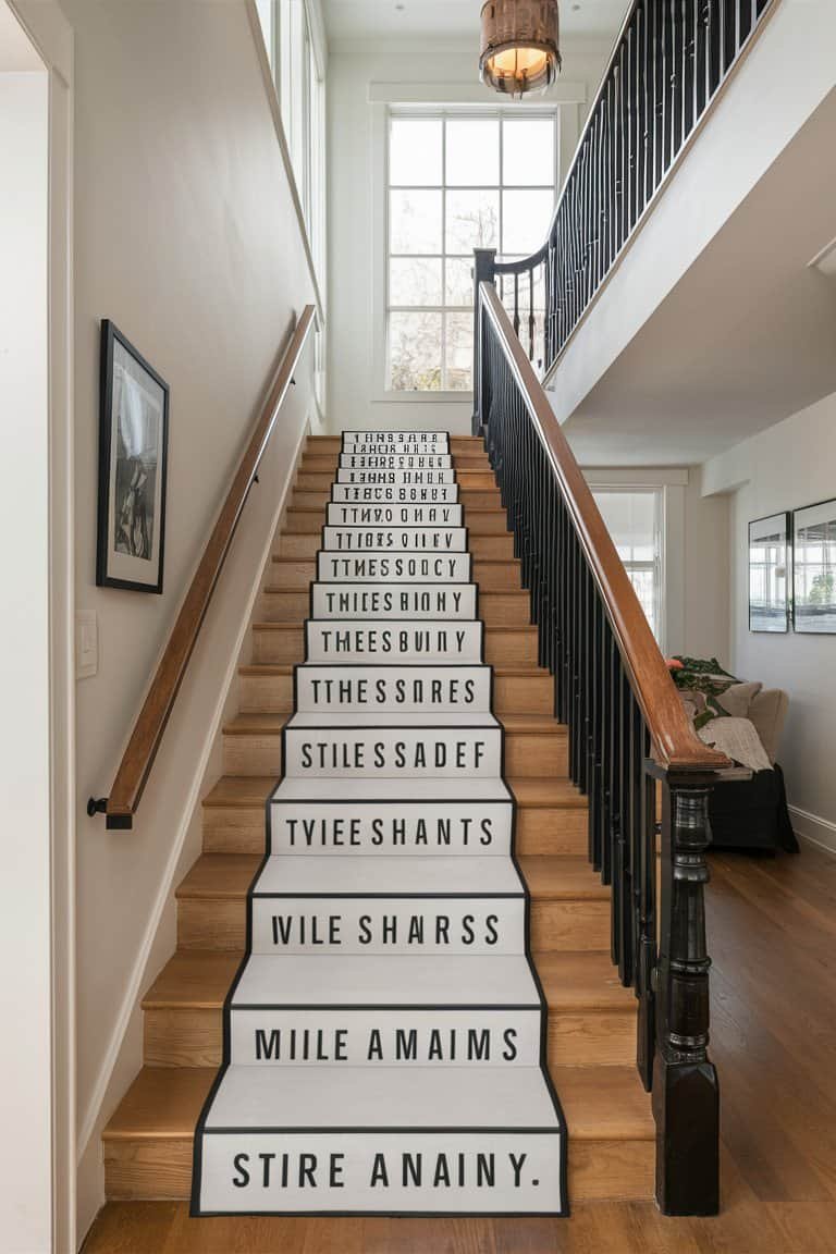 Personalized Stair Mats