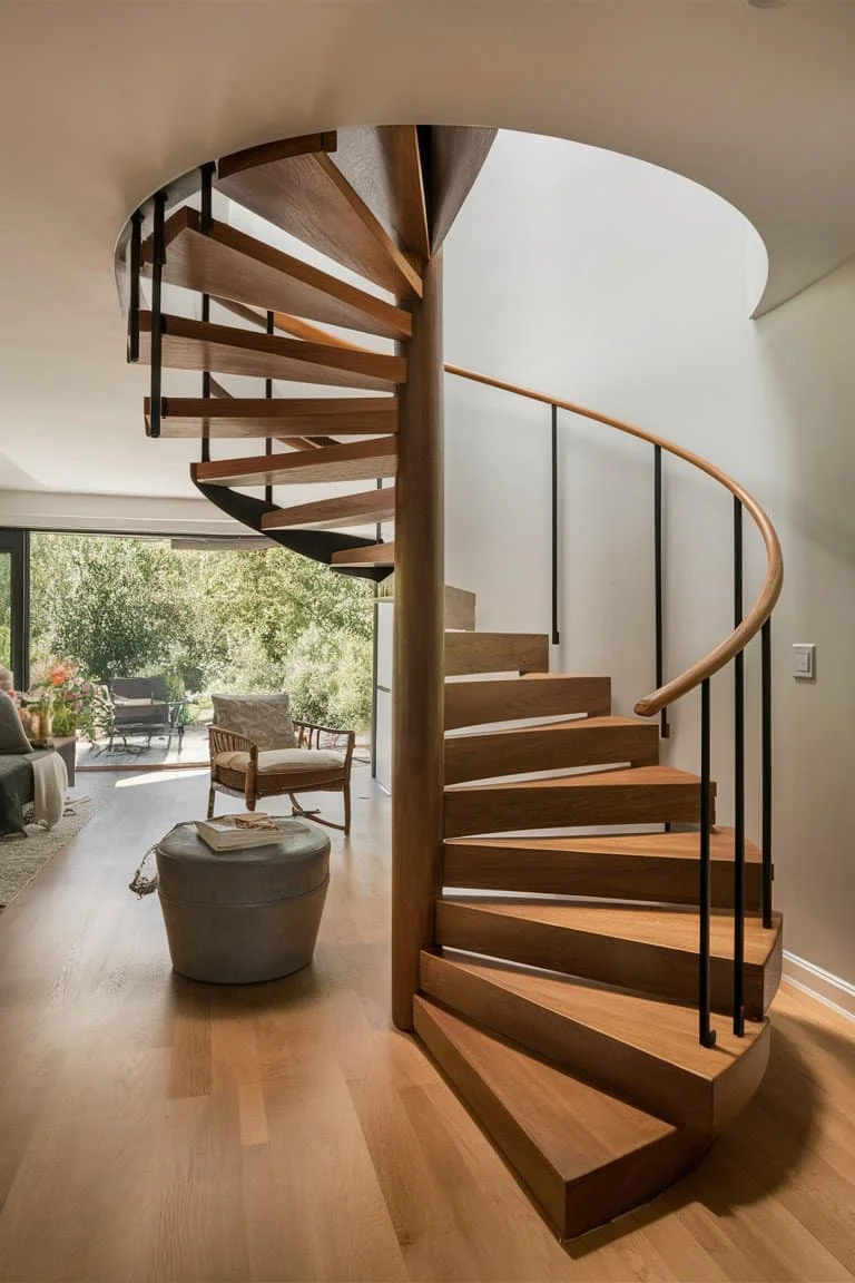 Floating Spiral Staircase Floating Spiral Staircase