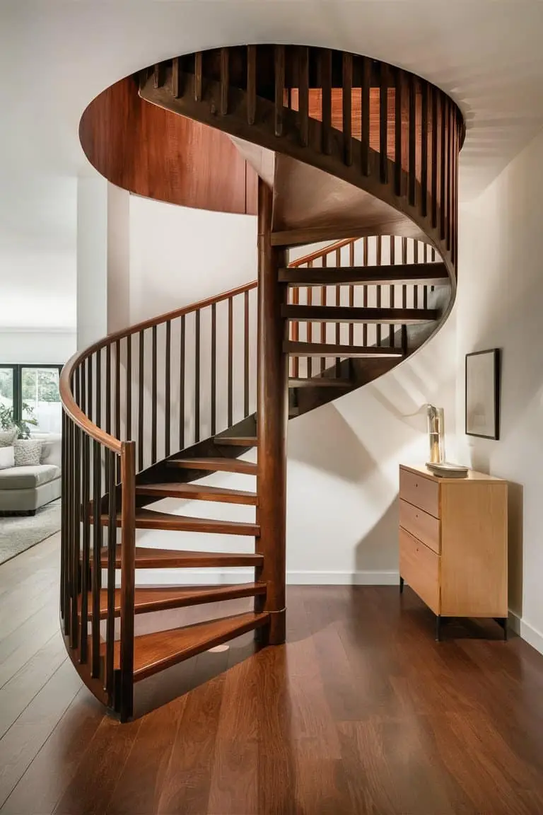 Custom-Made Spiral Staircase Custom-Made Spiral Staircase
