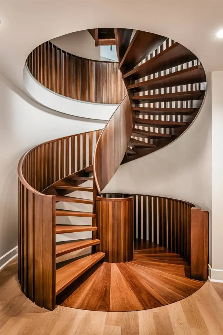 Spiral Staircases with a Twist Spiral Staircases with a Twist