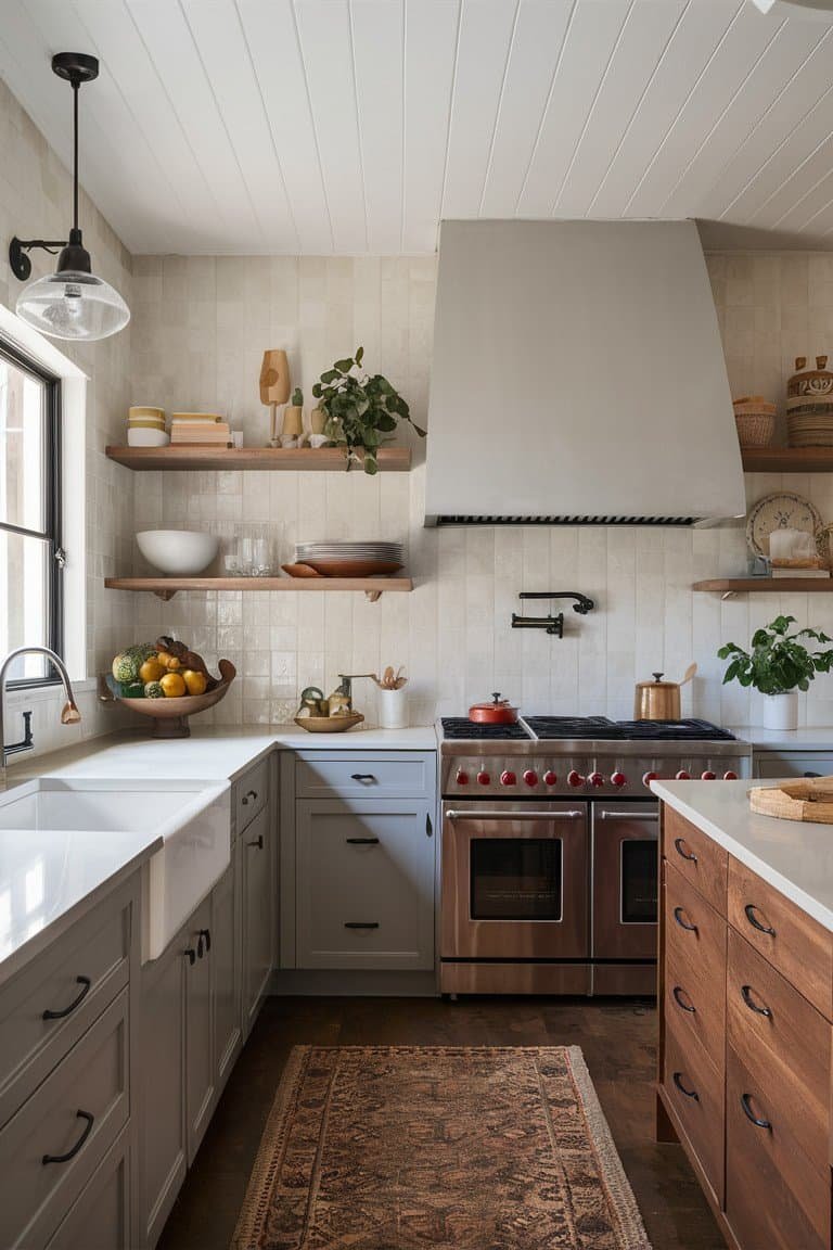 Painted Backsplash