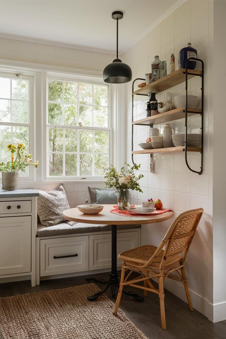 Wall-Mounted Folding Table