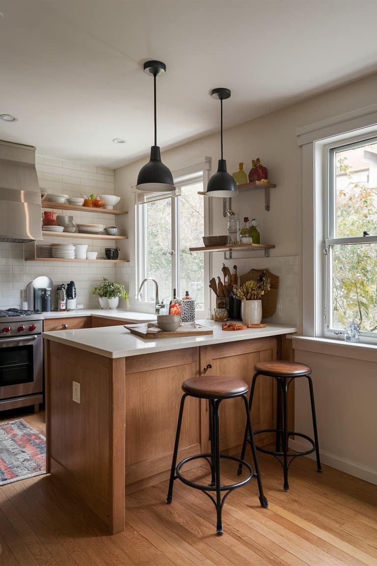 Breakfast Bar with Stools