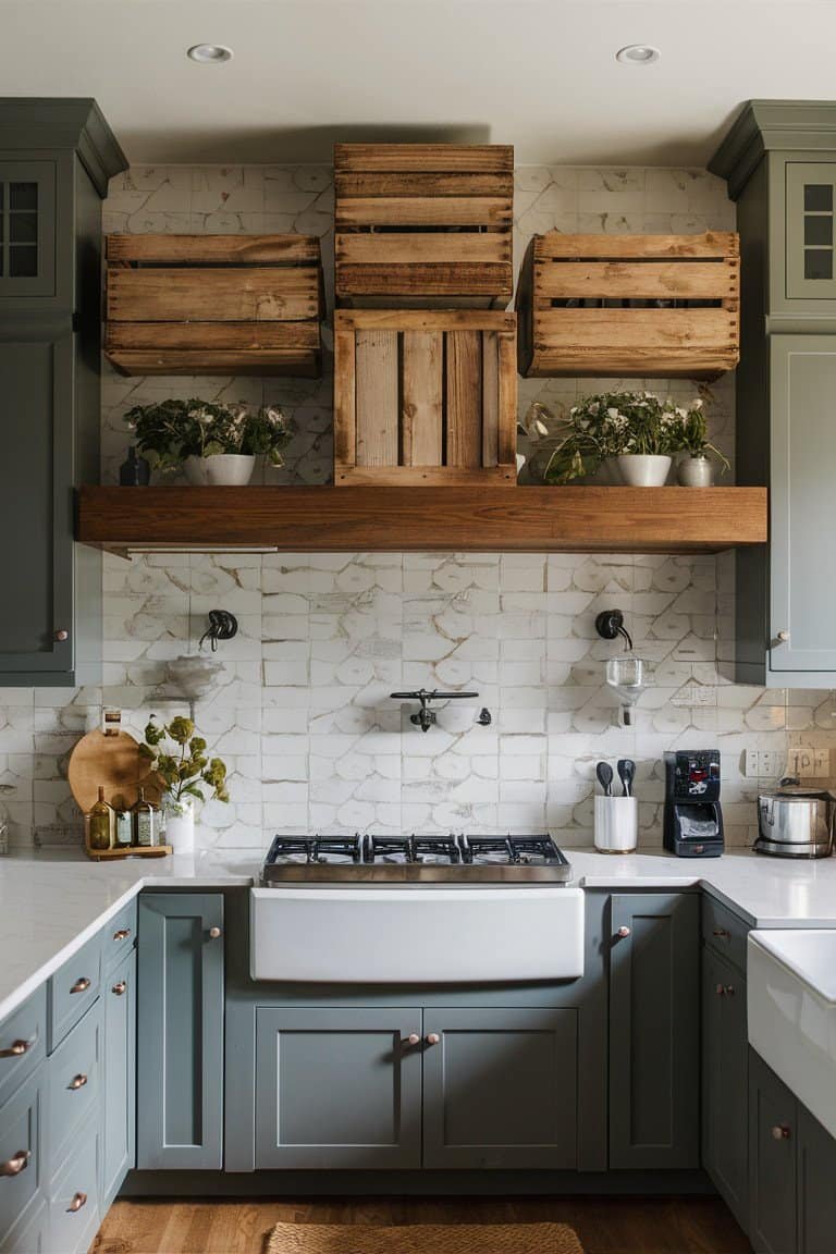 Rustic Wooden Crates