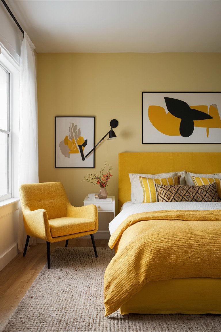 Yellow Accent Chair