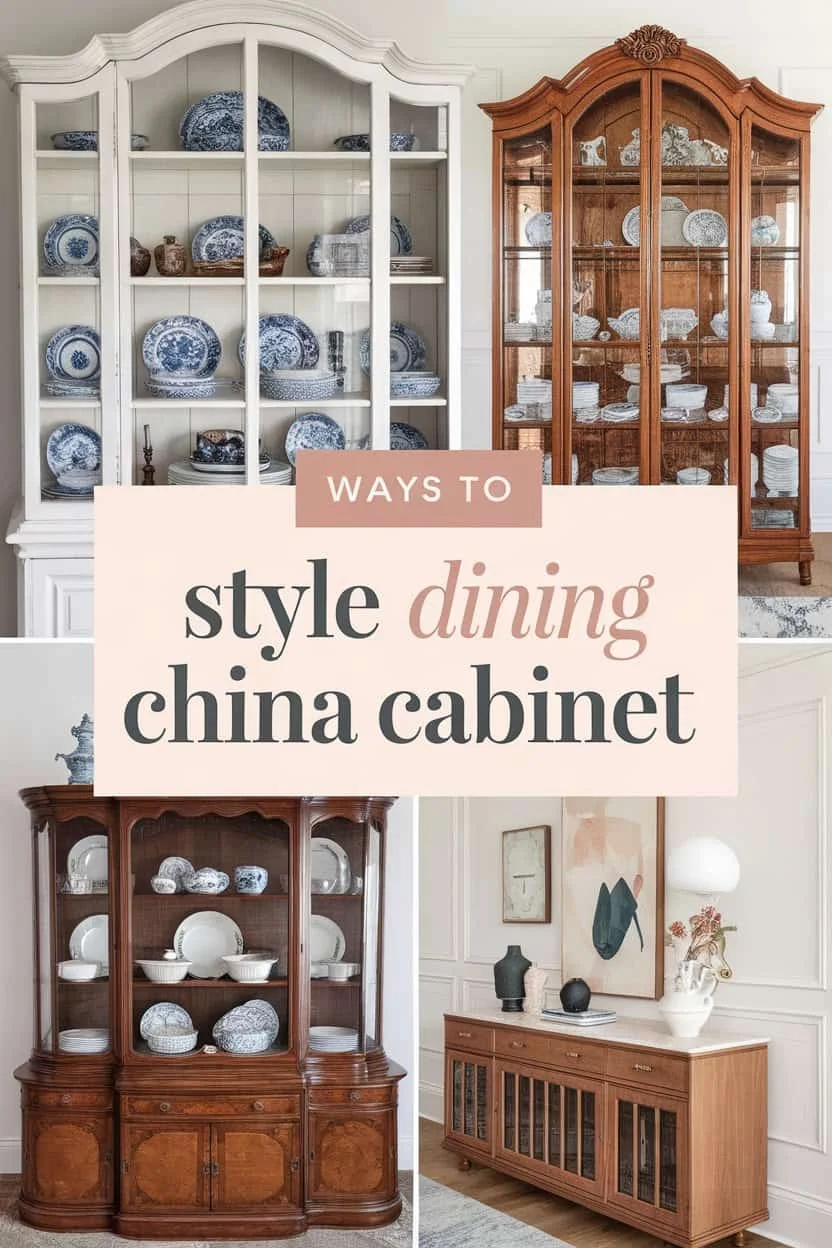 Ways to Style Your Dining China Cabinet for Every Occasion