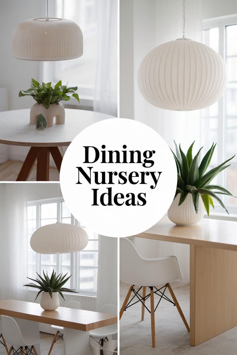 Charming Ideas for a Dining Nursery That Will Delight Your Little One