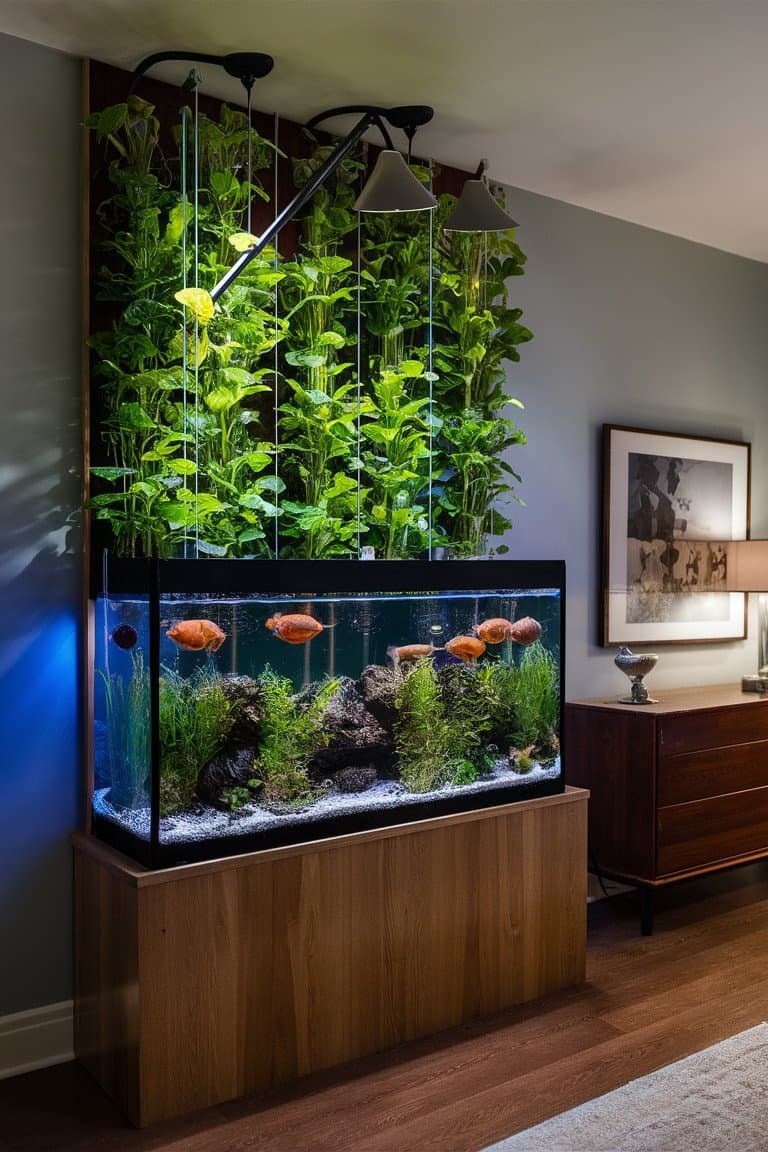 Vertical Aquaponics Wall System