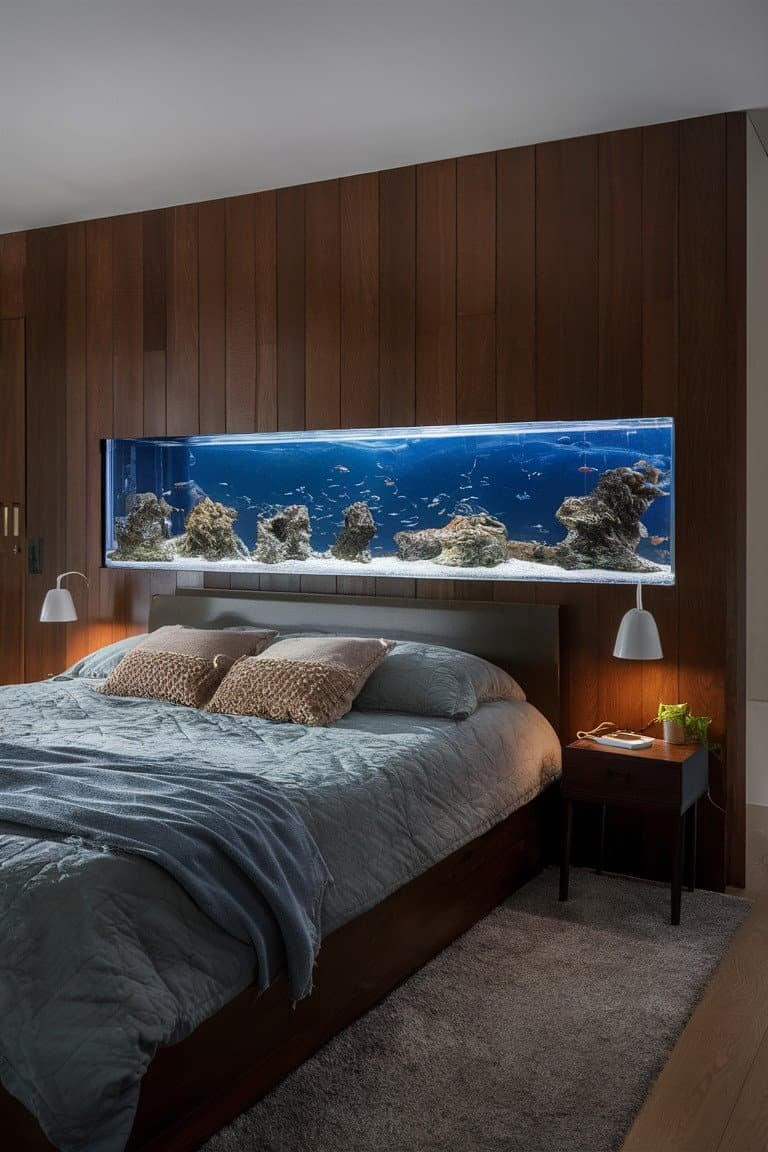 Interactive Wall Aquarium