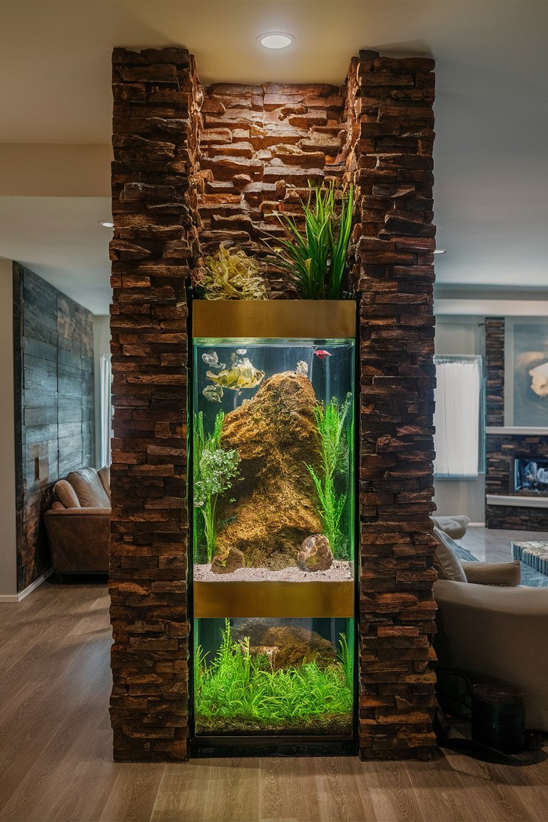 Vertical Wall Aquarium