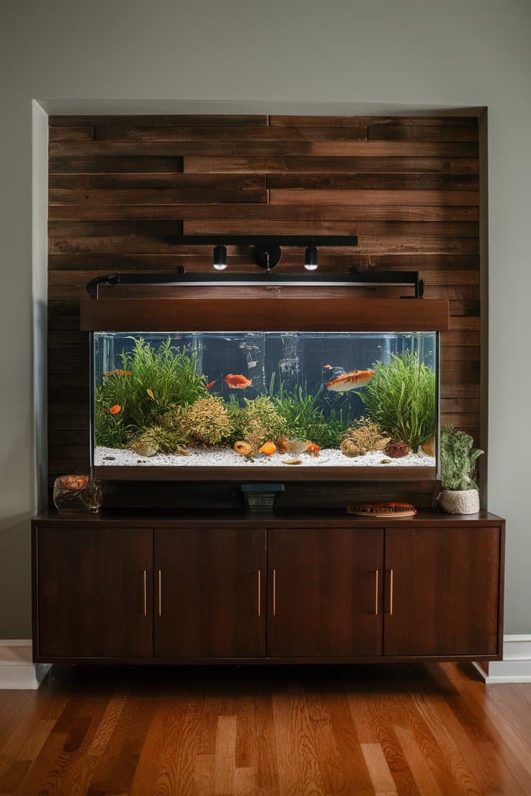 Floating Wall Fish Tank