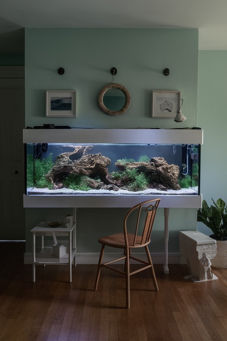 Minimalist Zen Aquarium