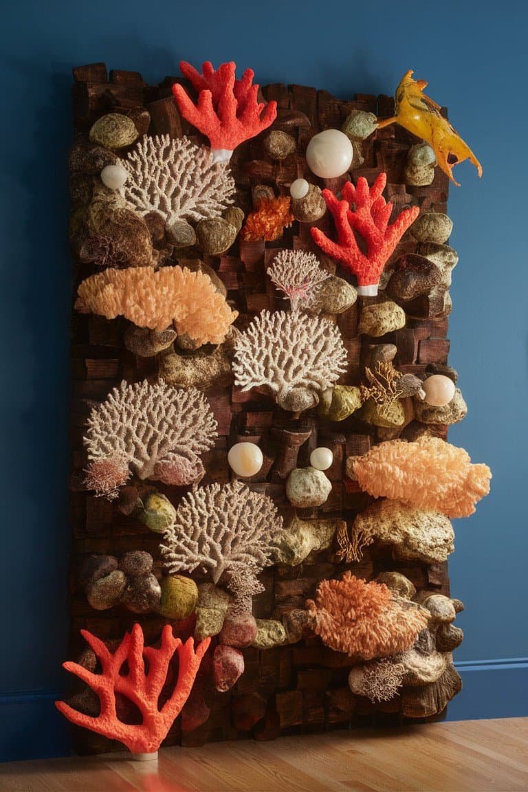 3D Coral Reef Wall Art