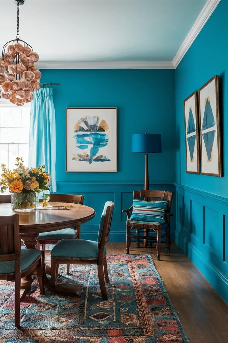 Playful Turquoise for a Splash of Fun